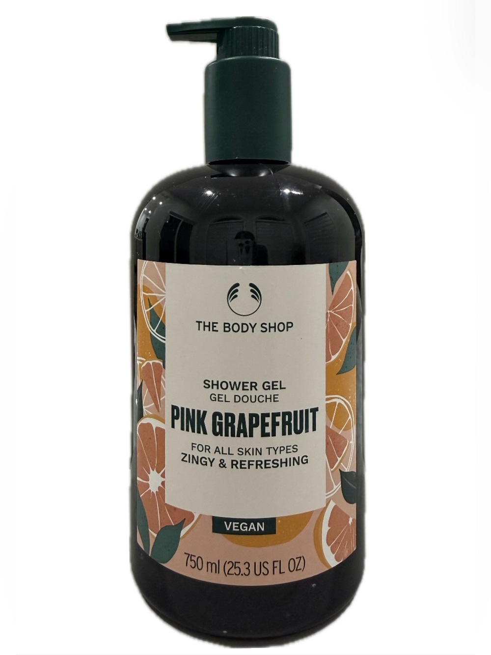 The Body Shop Pink Grapefruit Shower Gel 25.3 fl oz 750 ml Jumbo Size - New